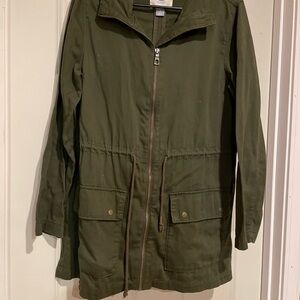 Old Navy Utility Jacket in Forest Green